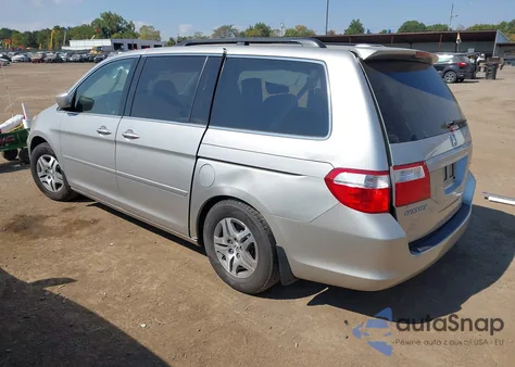 2007 Honda Odyssey Ex-L z USA, uszkodzony, nr VIN 5FNRL38767B407706